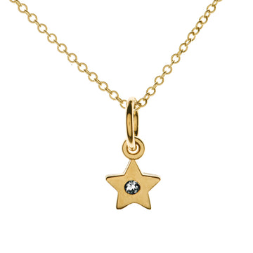 Tiny Lucky Star Necklace | Naomi Gray Jewelry
