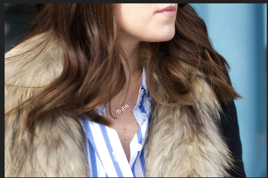Custom Date Necklace | Naomi Gray Jewelry