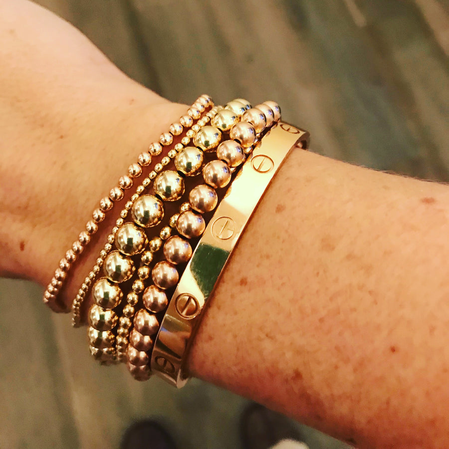 Set of 6 Beaded Bracelets | Naomi Gray Jewelry