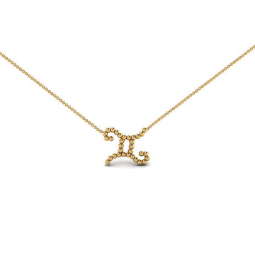 Gemini Zodiac Necklace | Naomi Gray Jewelry