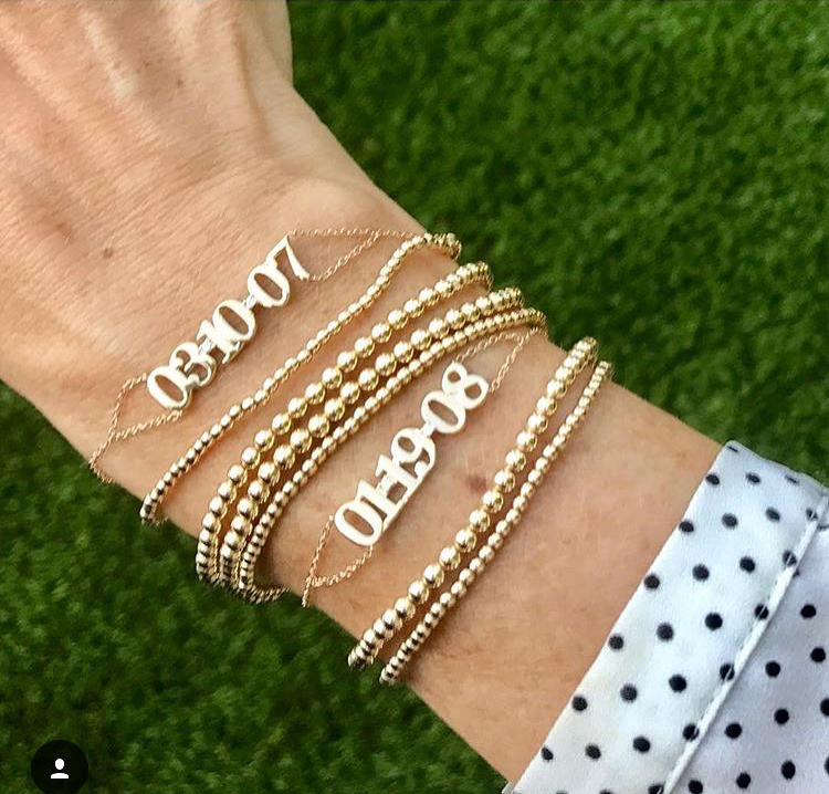 Infinite Bead Bracelet | Naomi Gray Jewelry