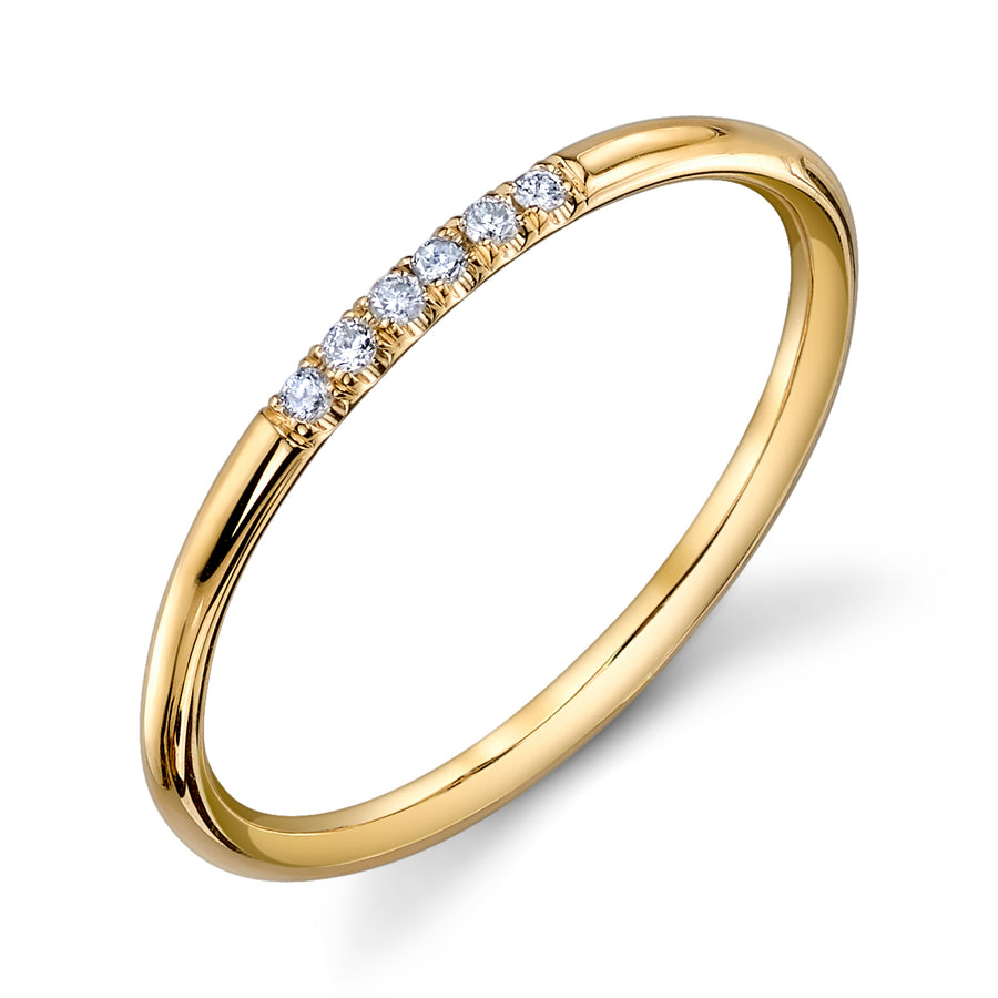Custom Diamond Band Ring | Naomi Gray Jewelry