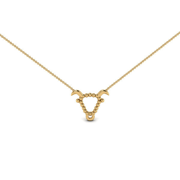 Taurus Zodiac Necklace | Naomi Gray Jewelry