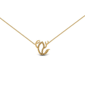Scorpio Zodiac Necklace | Naomi Gray Jewelry