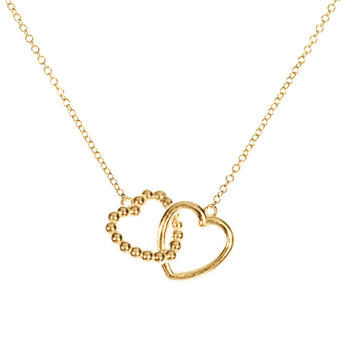 Interlocking Hearts Necklace | Naomi Gray Jewelry