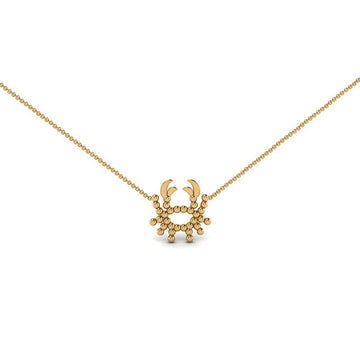 Cancer Zodiac Necklace | Naomi Gray Jewelry