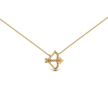 Sagitarrius Zodiac Necklace | Naomi Gray Jewelry