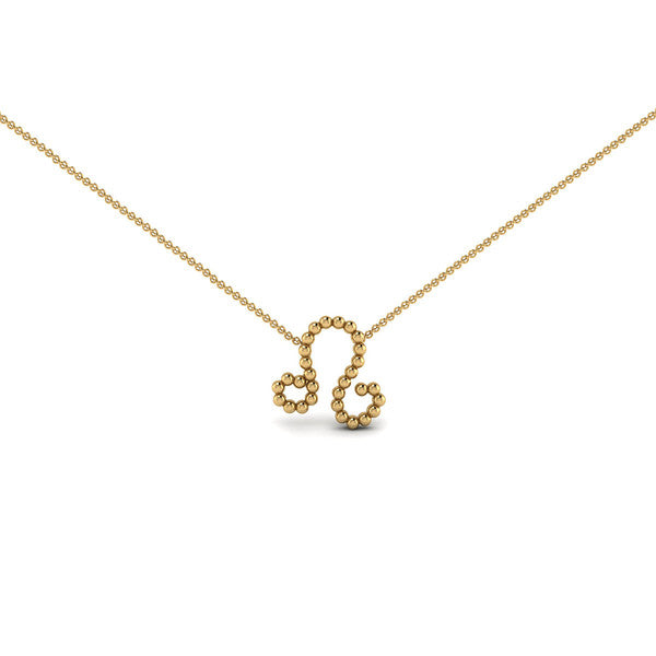 Leo Zodiac Necklace | Naomi Gray Jewelry