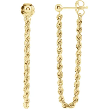 Simple Chain Earrings